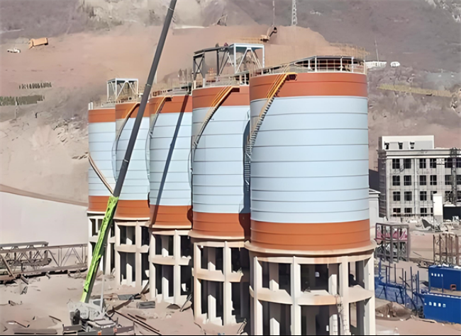 城区高架钢板仓